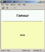 LearnWords Windows screenshot